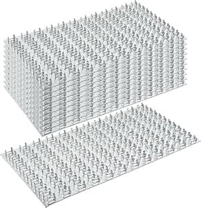 MOZCORN Truss Plate 5x10 Pronged Truss Mending Plates with Nail Teeth ...