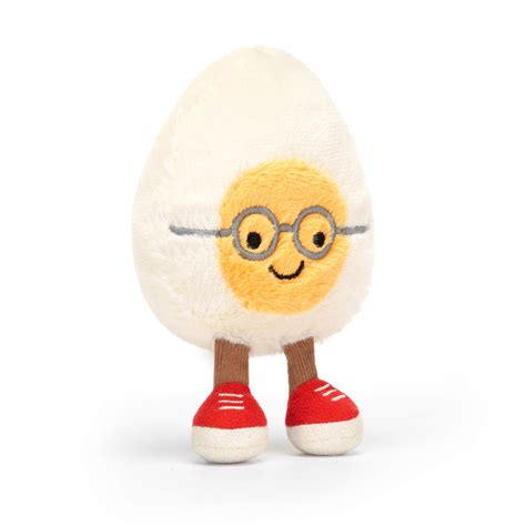 Jellycat Amuseable Boiled Egg Geek | Jellycat stuffed animals, Jellycat ...