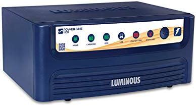 Buy Luminous Power Sine 1100 Pure Sine Wave 900VA/12V Inverter for Home ...