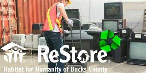 Free TV & Electronic Recycling, Habitat for Humanity ReStore ...
