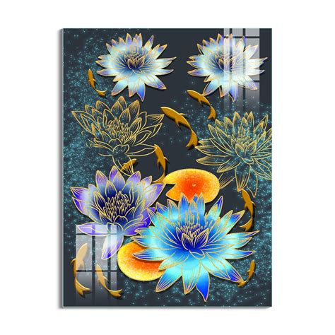 Beautiful Aquarium Art Wall Painting for Home – Flair Glass