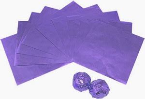 GROWNEX Chocolate Wrapper Paper Aluminium Foil (Pack Of 200) Aluminium ...