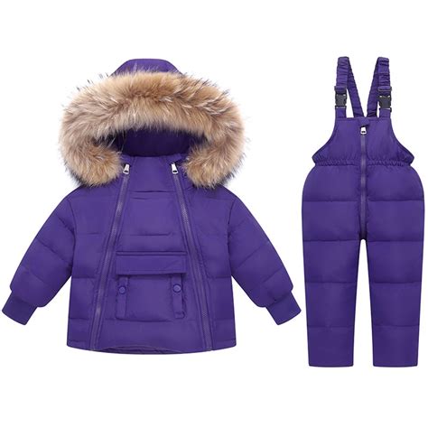 Kids Snow Suit,Baby Snowsuit Ski Suit Toddler Girl Snowsuit Youth Snow ...