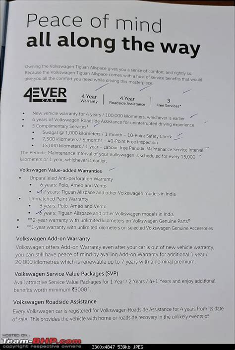 VW Tiguan AllSpace with 3rd-row seating, now launched - Page 6 - Team-BHP