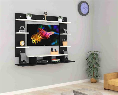 MACWUD Wall Mounted Exclusive Set Up Box Stand Tv Unit Wall Unit Up 32 ...