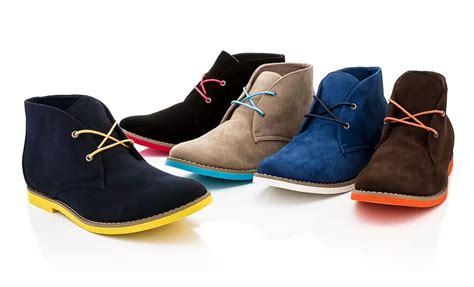 Adolfo Men's Faux Suede Boots | Groupon Goods