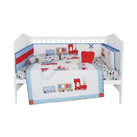Abracadabra Six Piece Cot Bedding Set - Transport