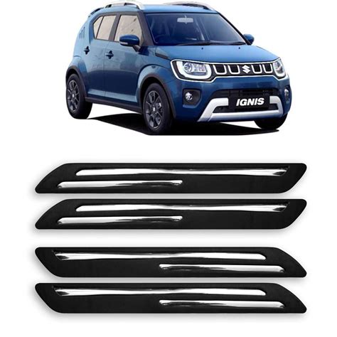 CURB Car Bumper Protector Guard for Maruti Suzuki Ignis Delta with ...