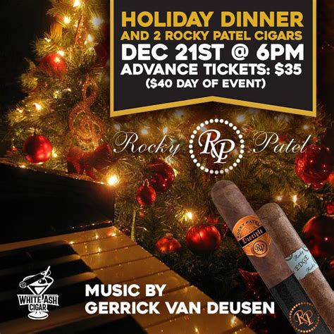 Holiday Dinner, White Ash Cigar Lounge, Pawtucket, December 21 2023 ...