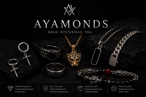 AYAMONDS | Premium Men's Jewelry in India