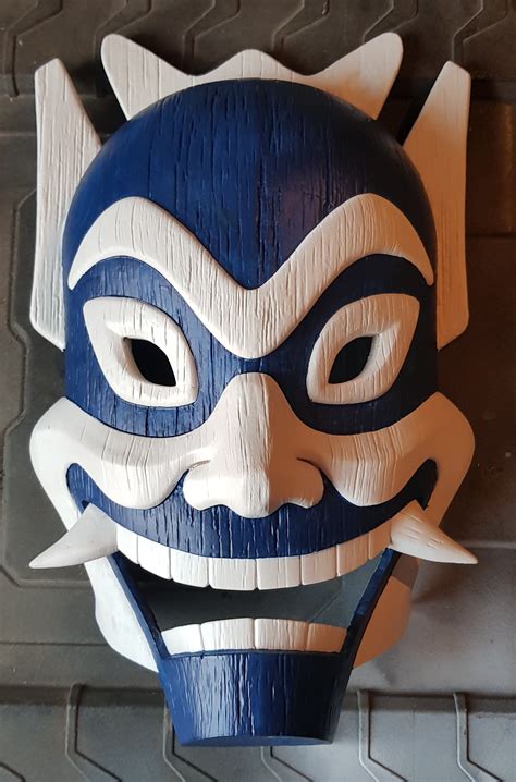 Avatar: The Last Airbender Inspired Blue Spirit Mask by MasenkoProps on ...