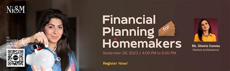 Webinar on “Financial Planning for Homemakers” - National Institute of ...