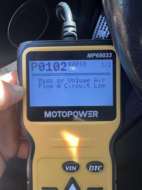 Image result for P0102 OBD2 Code