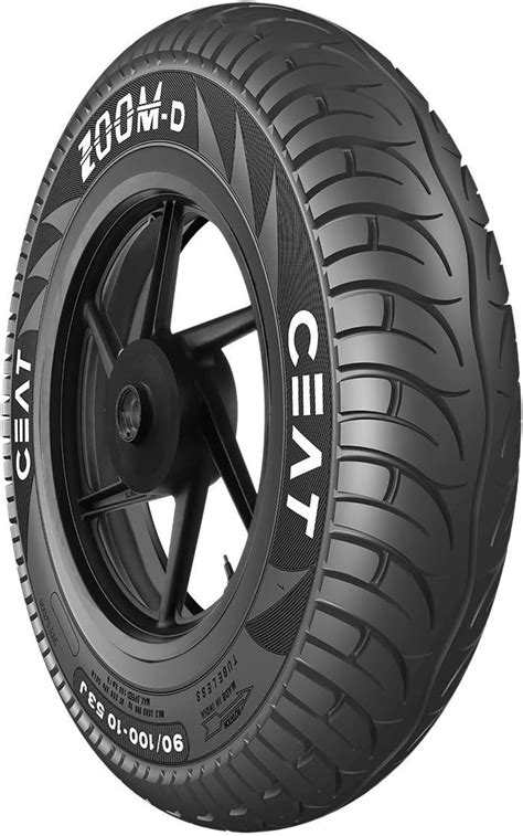 MRF Nylogrip Zapper 90/100 -10 53J Tube -Type Scooter Tyre, Front or ...
