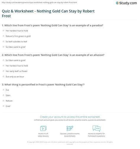 Nothing Gold Can Stay Meaning