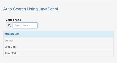 Image result for JavaScript Search App