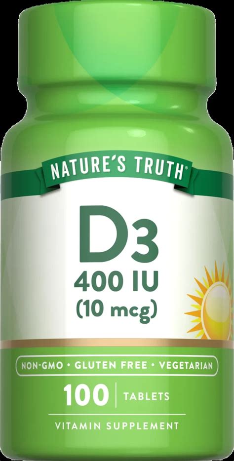 VITAMIN D3 400 IU (10 MCG) - Well Care Pharmacy