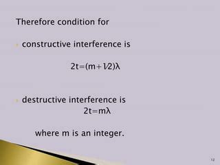 Image result for Desconstructive Interference Equaiton