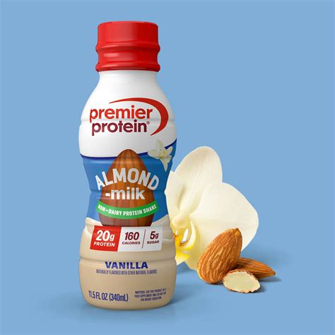Vanilla Almondmilk Non-Dairy Protein Shake | Premier Protein