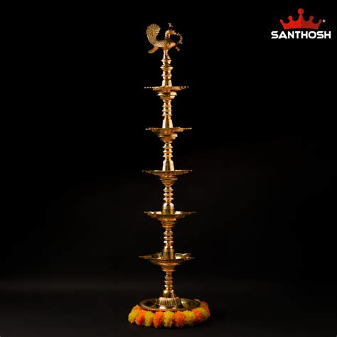 Sacred Needs 5 Step Annam Kuthu Vilakku – 49.5 Inch (125.7 cm) Height