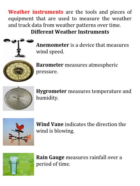 Weather Instruments 的图像结果