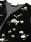 Black Floral Embellished Sleeveless Short Jacket for Women | Chic Pick ...