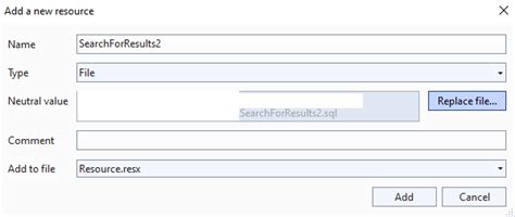 Image result for Visual Studio Resource File Tutorial