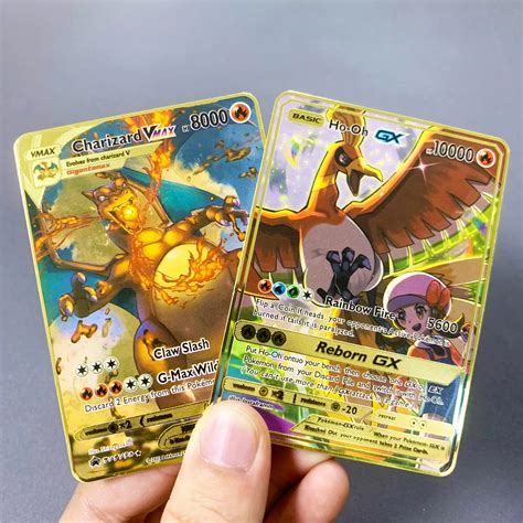 Tarjeta de metal de 10 000 puntos de Treingi 2024 Gx Vmax Pokemon Metal ...