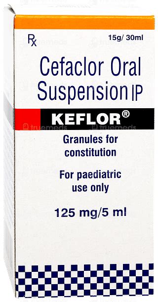Keflor 125 Mg Suspension 30 Ml - Uses, Side Effects, Dosage, Price ...