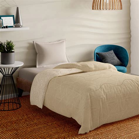 Buy PORTICO Melange Cotton Geometric Single Duvet Cover from Portico at ...