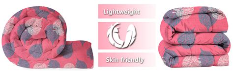 VAS COLLECTIONS 350TC Glace Floral Cotton AC Comforter Set King Size ...