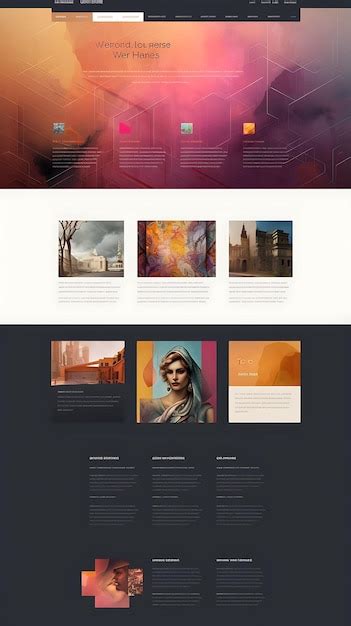 Creative Website Design Layout 的图像结果