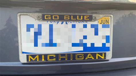 Image result for Michigan License Plate Fee Chart
