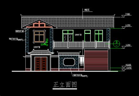 新农村建设房屋设计施工图15x12 - 房屋设计图_农村房屋设计图 - 51盖房网