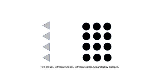 Gestalt Psychology Proximity