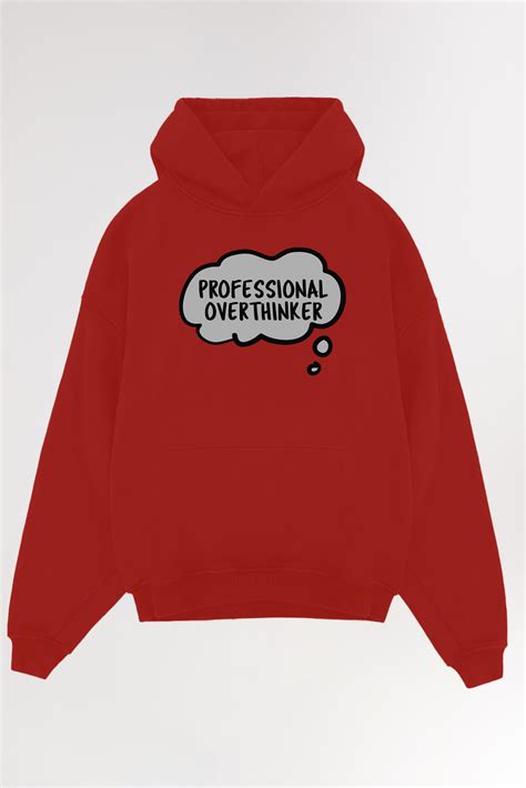 Professional Overthinker | Oversized Hoodie – OFFBEAT OUTFITS