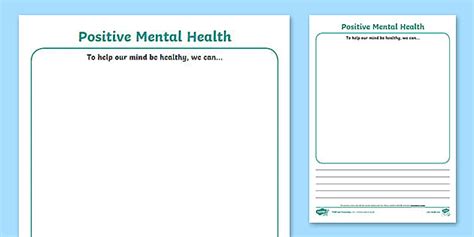 Positive Wellbeing Posters - Classroom Decoration - Twinkl