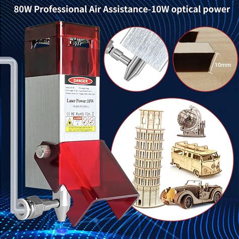 Buy LUNYEE 130W Laser Engraver Cutting Module True 20W 24V Optical ...