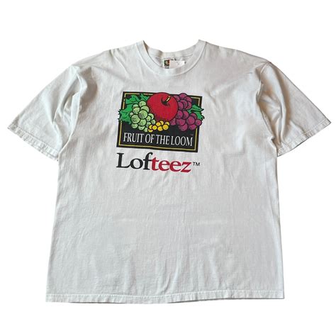 90s FRUIT OF THE LOOM "Lofteez" T-shirt | What’z up