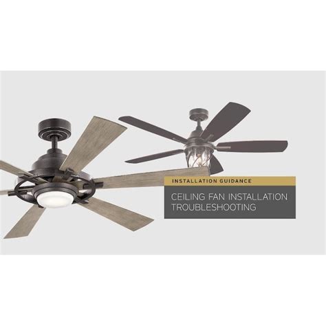 Kichler Volos 48-in Matte White Indoor Flush Mount Ceiling Fan with ...
