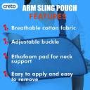 CRETO Arm Sling pouch for Fracture | Upper Arm Fracture Sling ...