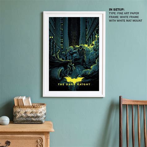 The Dark Knight (2008) Movie Poster: Buy Hollywood & Famous Movie ...