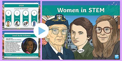 Women in STEM - Teacher-Made PowerPoint for Kids - Twinkl
