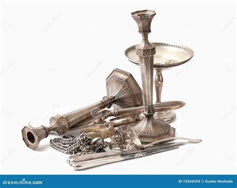Sterling Silver Scrap stock photo. Image of candle, knife - 15544294