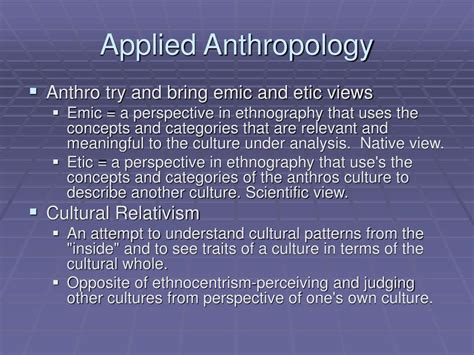 Applied Anthropology Examples 的图像结果