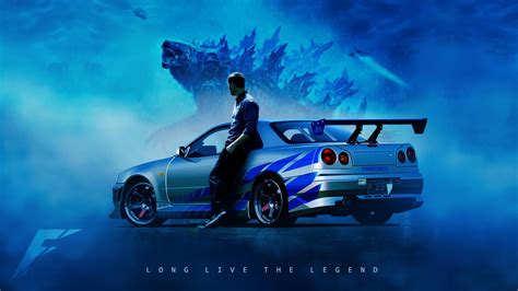 Nissan Skyline R-34 GTR (GODZILLA) Paul Walker by RACETFM on DeviantArt ...