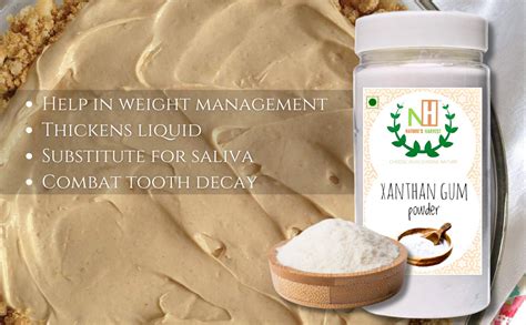 NATURE'S HARVEST Xanthan Gum Powder (300g), Guar Gum Powder for Aloe ...