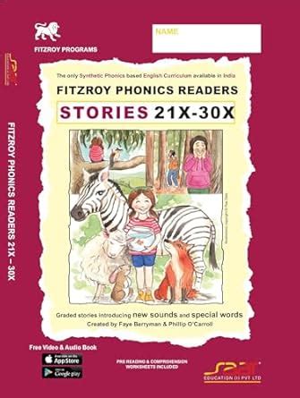 Buy Fitzroy Phonics Readers | Stories 21X - 30X | For Kids Aged 8years ...