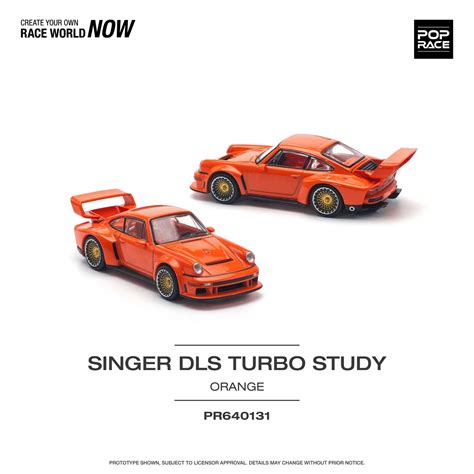 POP RACE Singer DLS Turbo (Race) Orange – Zoomsters India