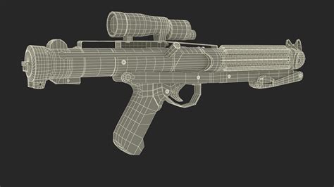 3D E-11 Blaster Rifle - TurboSquid 2276318
